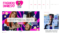 Desktop Screenshot of fashion-diaries.com